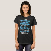 Medisch maatschappelijk werker t-shirt (Voorkant volledig)
