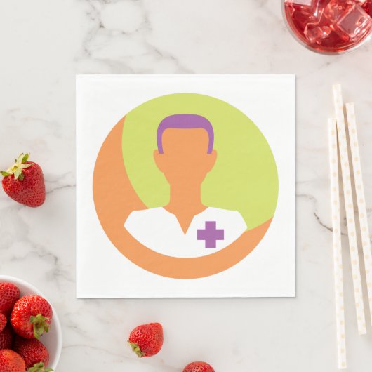 Medisch Man Napkins Servet (Insitu)