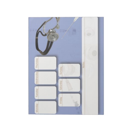 Medisch Notitieblok (Linkerzijde)