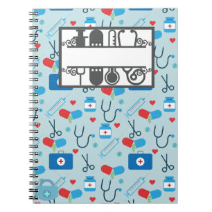 Medisch Notitieboek in blauw