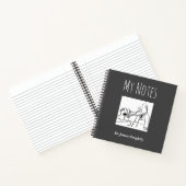 Medisch Notitieboek met de naam van de eigenaar (Binnen)