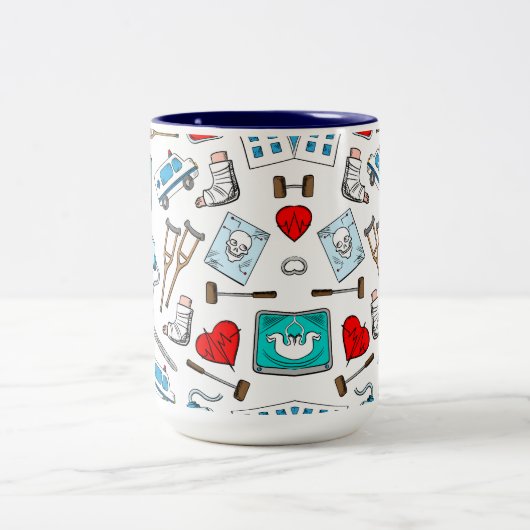 Medisch Ontwerp Keramische Mok (Center)