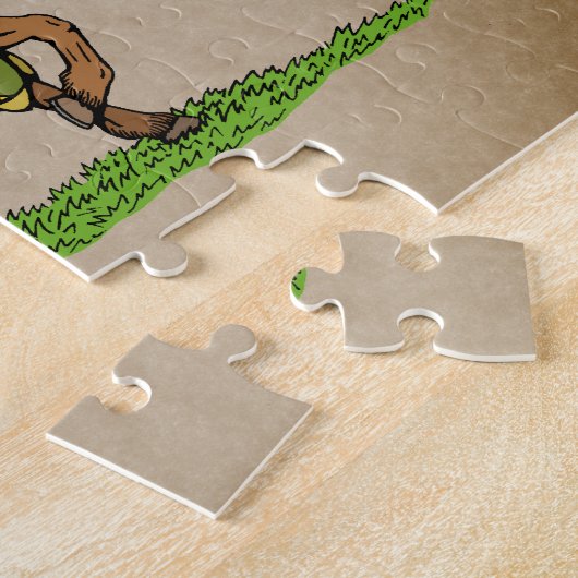 Medisch opladen Knight Jigzaag Puzzle Legpuzzel (Zijkant)