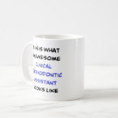 medisch orthodontisch assistent, geweldige koffiemok (Voorkant links)