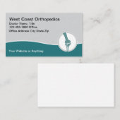 Medisch Orthopedisch Dokter Visitekaartjes (Voorkant / Achterkant)