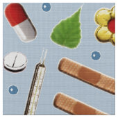 Medisch Patroon Stof (Close Up)