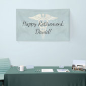 Medisch pensioen Elegant Blue Linen Spandoek (Beurs)