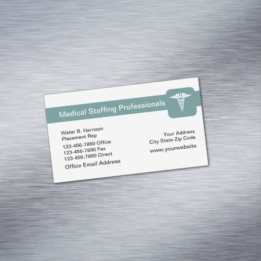 Medisch personeel magneten (Voorbeeld)