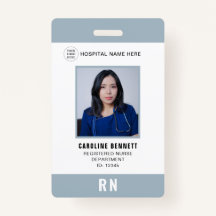Medisch personeel Verpleegkundige Foto-ID | Hospit