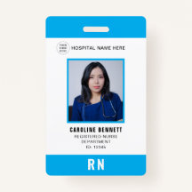Medisch personeel Verpleegkundige Foto-ID | Zieken