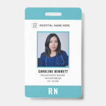 Medisch personeel Verpleegkundige Foto-ID | Zieken