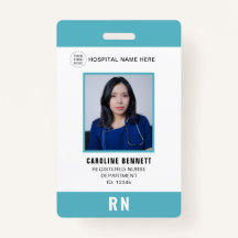 Medisch personeel Verpleegkundige Foto-ID | Zieken