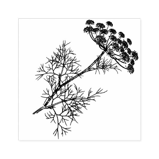 medisch plant rubberstempel (Afrduk)