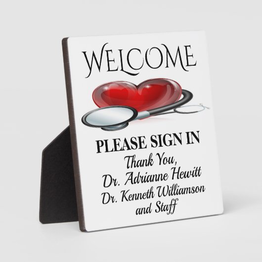 Medisch Plaque Fotoplaat (Voorkant)