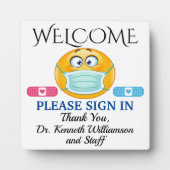 Medisch Plaque Fotoplaat (Voorkant)