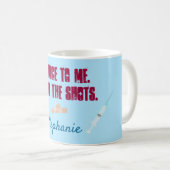 Medisch plezier gepersonaliseerde mok (Voorkant rechts)