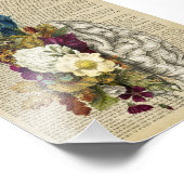 medisch poster voor de anatomie van de hersenen (Hoek)