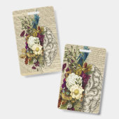 medisch poster voor de anatomie van de hersenen badge (Voor- en achterkant)