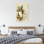 medisch poster voor de anatomie van de hersenen canvas afdruk (Insitu (Slaapkamer))