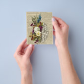 medisch poster voor de anatomie van de hersenen flyer (Hand)