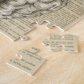 medisch poster voor de anatomie van de hersenen legpuzzel (Zijkant)