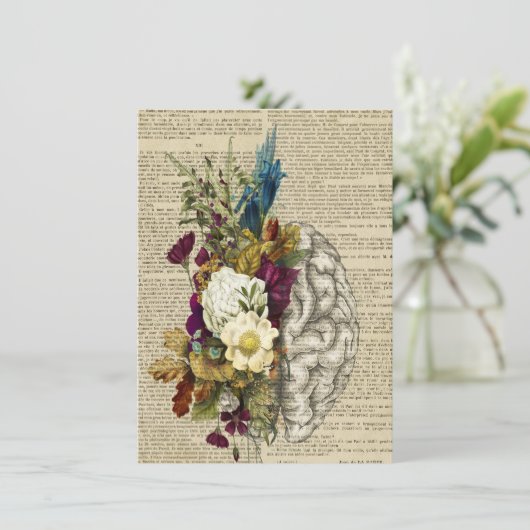 medisch poster voor de anatomie van de hersenen menu (Staand voorkant)