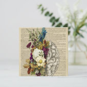 medisch poster voor de anatomie van de hersenen menu (Staand voorkant)