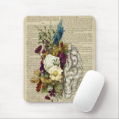 medisch poster voor de anatomie van de hersenen muismat (Met muis)