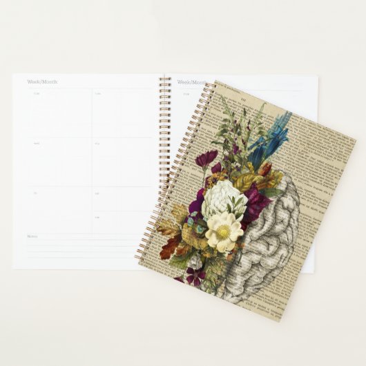 medisch poster voor de anatomie van de hersenen planner (Display)