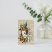 medisch poster voor de anatomie van de hersenen visitekaartje (Staand voorkant)