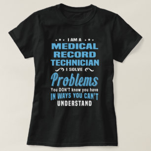 Medisch record technicus t-shirt