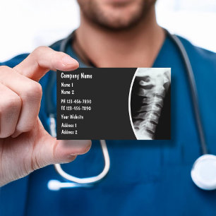 Medisch Röntgenradiologie Thema Visitekaartje