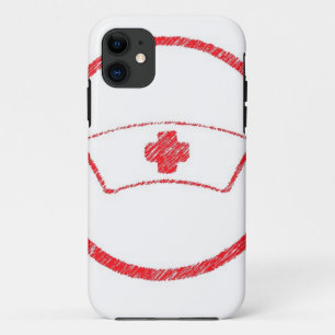 medisch rood emt ziekenhuis SEH verpleegster kruis iPhone 11 Hoesje