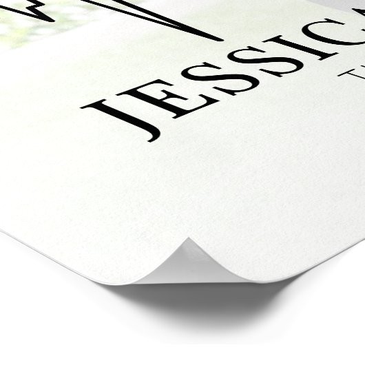 Medisch School Afstuderen Foto Welkom Teken Poster (Hoek)