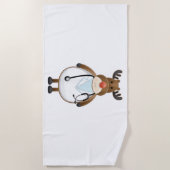 Medisch-Scrub hoogste rendierverpleegster met stet Strandlaken (Voorkant)