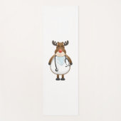 Medisch-Scrub hoogste rendierverpleegster met stet Yogamat (Voorkant)