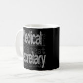Medisch secretaris-generaal koffiemok (Voorkant links)