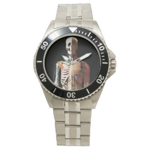 Medisch Skelet Roestvrij horloge