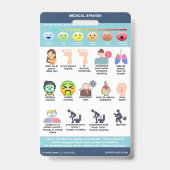 Medisch Spaans - Basisbeoordeling Badge (Achterkant)