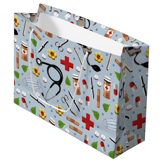 Medisch specialist groot cadeauzakje (Voorkant Gekanteld)