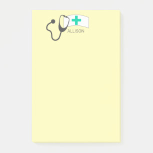 Medisch stethoscoop Pastel Geel Post-it® Notes