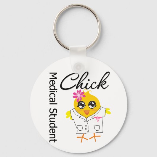 Medisch student Chick Sleutelhanger (Voorkant)