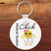 Medisch student Chick Sleutelhanger (Voorkant)