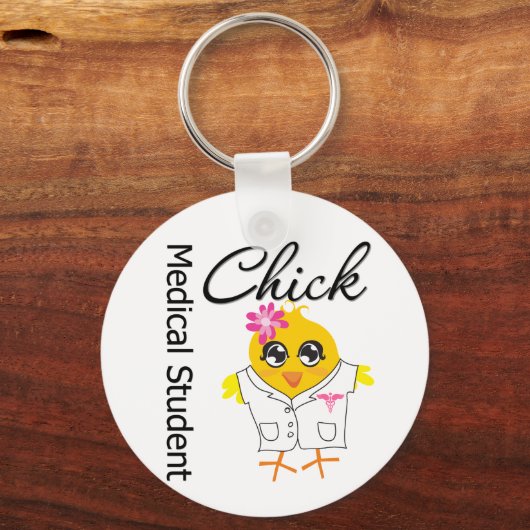 Medisch student Chick Sleutelhanger (Voorkant)