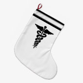Medisch symbool grote kerstsok (Voorkant (Hangend))