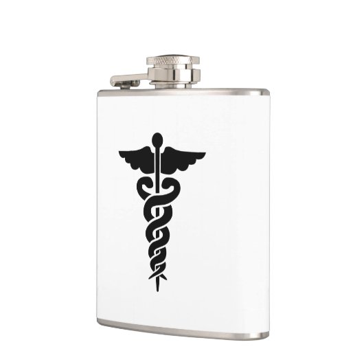 Medisch symbool heupfles (Links)