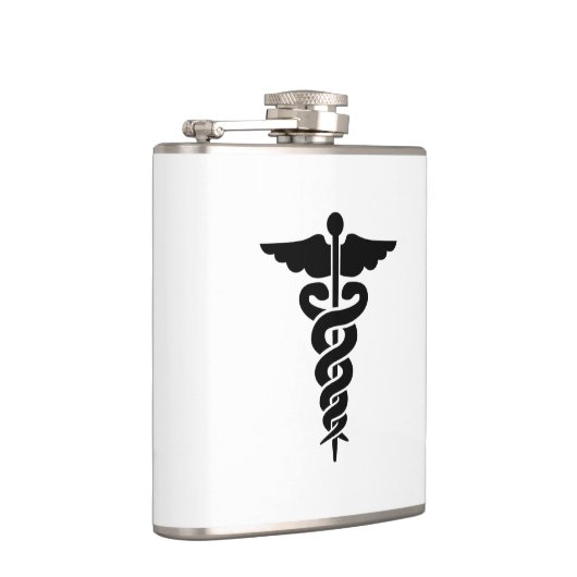 Medisch symbool heupfles (Rechts)