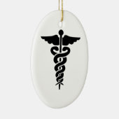 Medisch symbool keramisch ornament (Rechts)