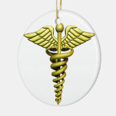 Medisch symbool keramisch ornament (Links)