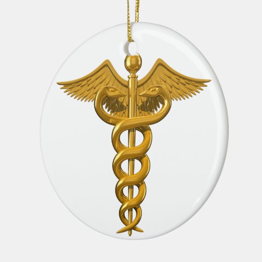 Medisch symbool keramisch ornament (Links)